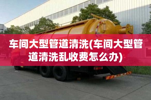 车间大型管道清洗(车间大型管道清洗乱收费怎么办)
