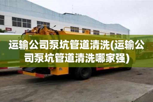运输公司泵坑管道清洗(运输公司泵坑管道清洗哪家强)