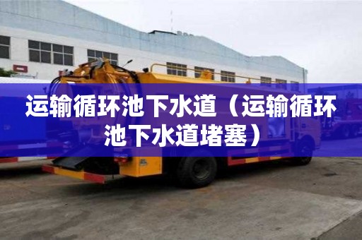 运输循环池下水道（运输循环池下水道堵塞）