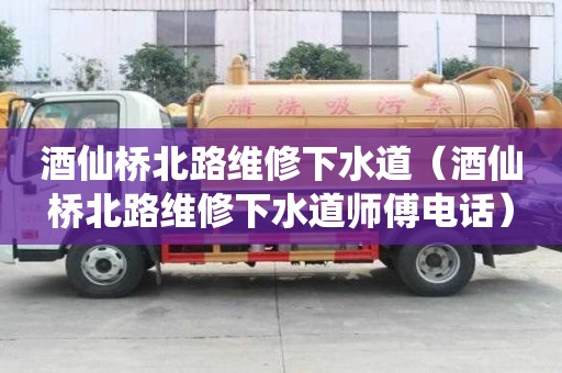 酒仙桥北路维修下水道（酒仙桥北路维修下水道师傅电话）