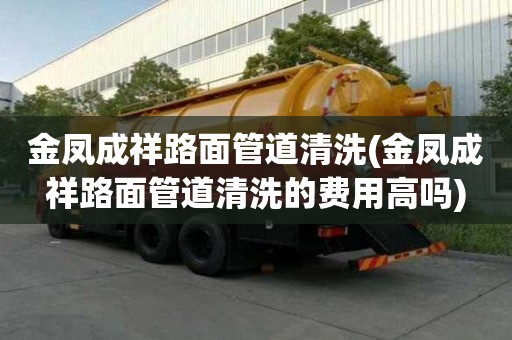 金凤成祥路面管道清洗(金凤成祥路面管道清洗的费用高吗)