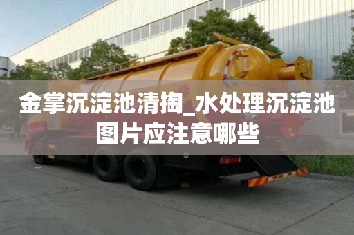 金掌沉淀池清掏_水处理沉淀池图片应注意哪些
