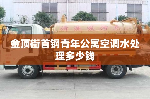 金顶街首钢青年公寓空调水处理多少钱