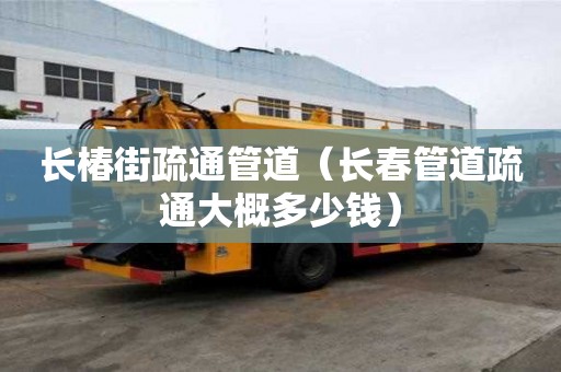 长椿街疏通管道（长春管道疏通大概多少钱）