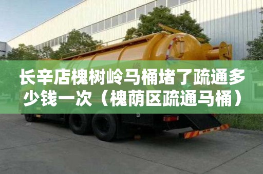 长辛店槐树岭马桶堵了疏通多少钱一次（槐荫区疏通马桶）