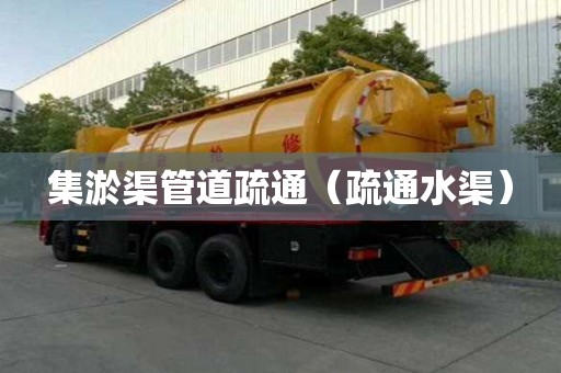 集淤渠管道疏通(疏通水渠) 集淤渠管道疏通(疏通水渠)