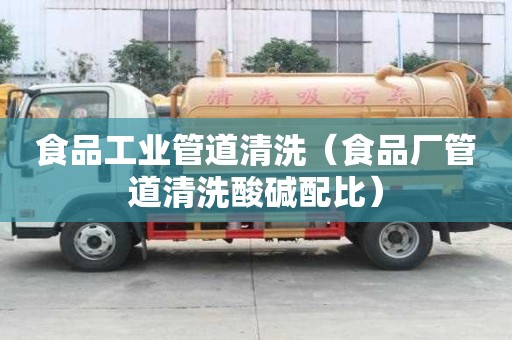 食品工业管道清洗（食品厂管道清洗酸碱配比）