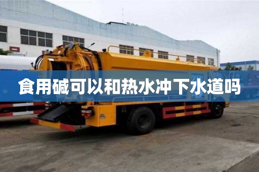 食用碱可以和热水冲下水道吗