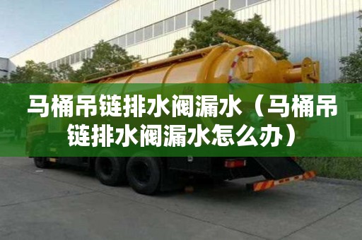 马桶吊链排水阀漏水（马桶吊链排水阀漏水怎么办）