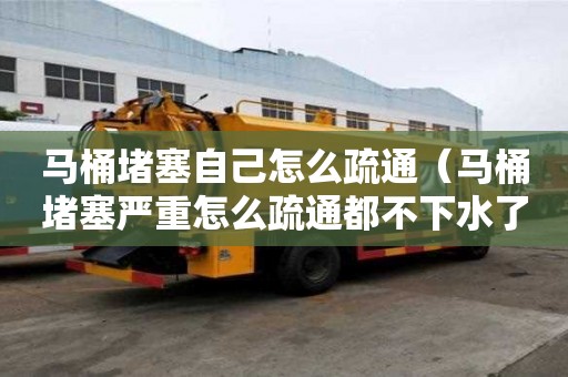 马桶堵塞自己怎么疏通（马桶堵塞严重怎么疏通都不下水了）