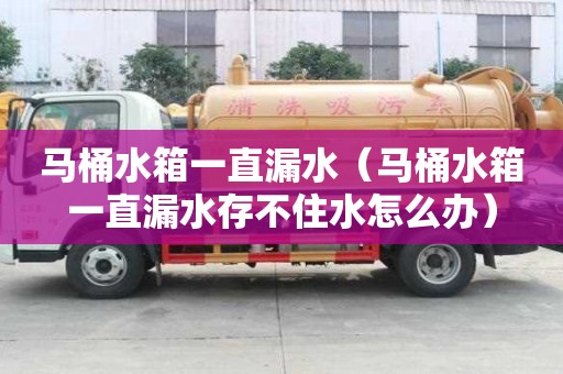 马桶水箱一直漏水（马桶水箱一直漏水存不住水怎么办）