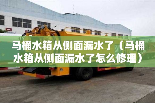 马桶水箱从侧面漏水了（马桶水箱从侧面漏水了怎么修理）