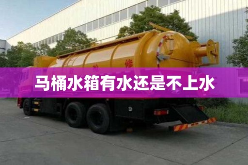 马桶水箱有水还是不上水