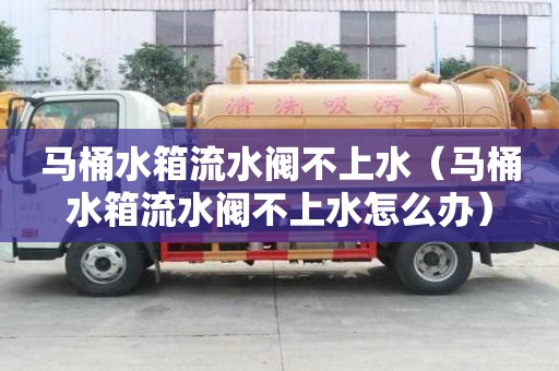 马桶水箱流水阀不上水（马桶水箱流水阀不上水怎么办）