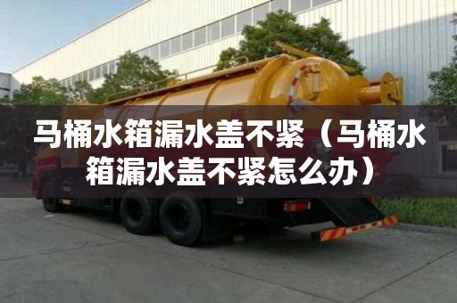 马桶水箱漏水盖不紧（马桶水箱漏水盖不紧怎么办）