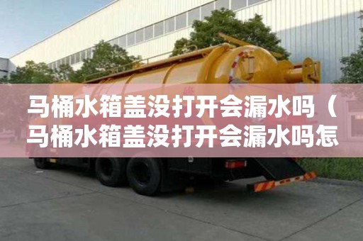 马桶水箱盖没打开会漏水吗（马桶水箱盖没打开会漏水吗怎么办）