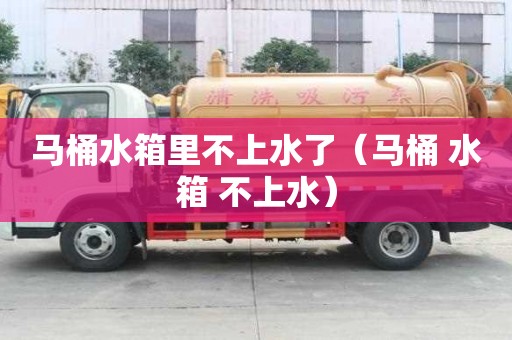 马桶水箱里不上水了（马桶 水箱 不上水）
