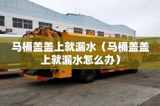 马桶盖盖上就漏水（马桶盖盖上就漏水怎么办）