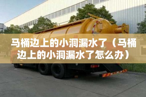 马桶边上的小洞漏水了(马桶边上的小洞漏水了怎么办) 马桶边上的小洞漏水了(马桶边上的小洞漏水了怎么办)