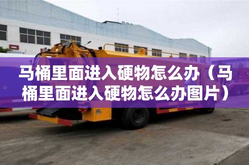 马桶里面进入硬物怎么办（马桶里面进入硬物怎么办图片）