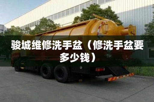 骏城维修洗手盆（修洗手盆要多少钱）