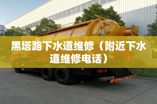 黑塔路下水道维修（附近下水道维修电话）
