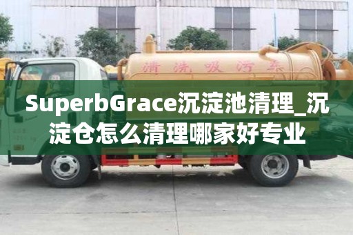 SuperbGrace沉淀池清理_沉淀仓怎么清理哪家好专业