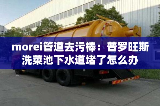 morei管道去污棒：普罗旺斯洗菜池下水道堵了怎么办
